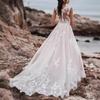 Rochie de mireasă cu umeri dubli Rochie de mireasă europeană și americană Femei Primăvară și Toamnă Nouă Dantelă Mărime Mare Modă Retro Gât rotund Mic
