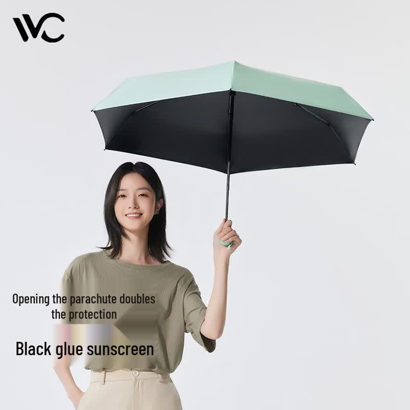 VVC UV Protection Portable Sun & Rain Umbrella