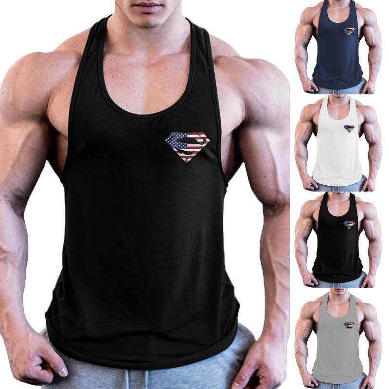 Premium Quality Men Bodybuilding Tank Top Muscle T-shirt For Gym Fitness Enthusiasts