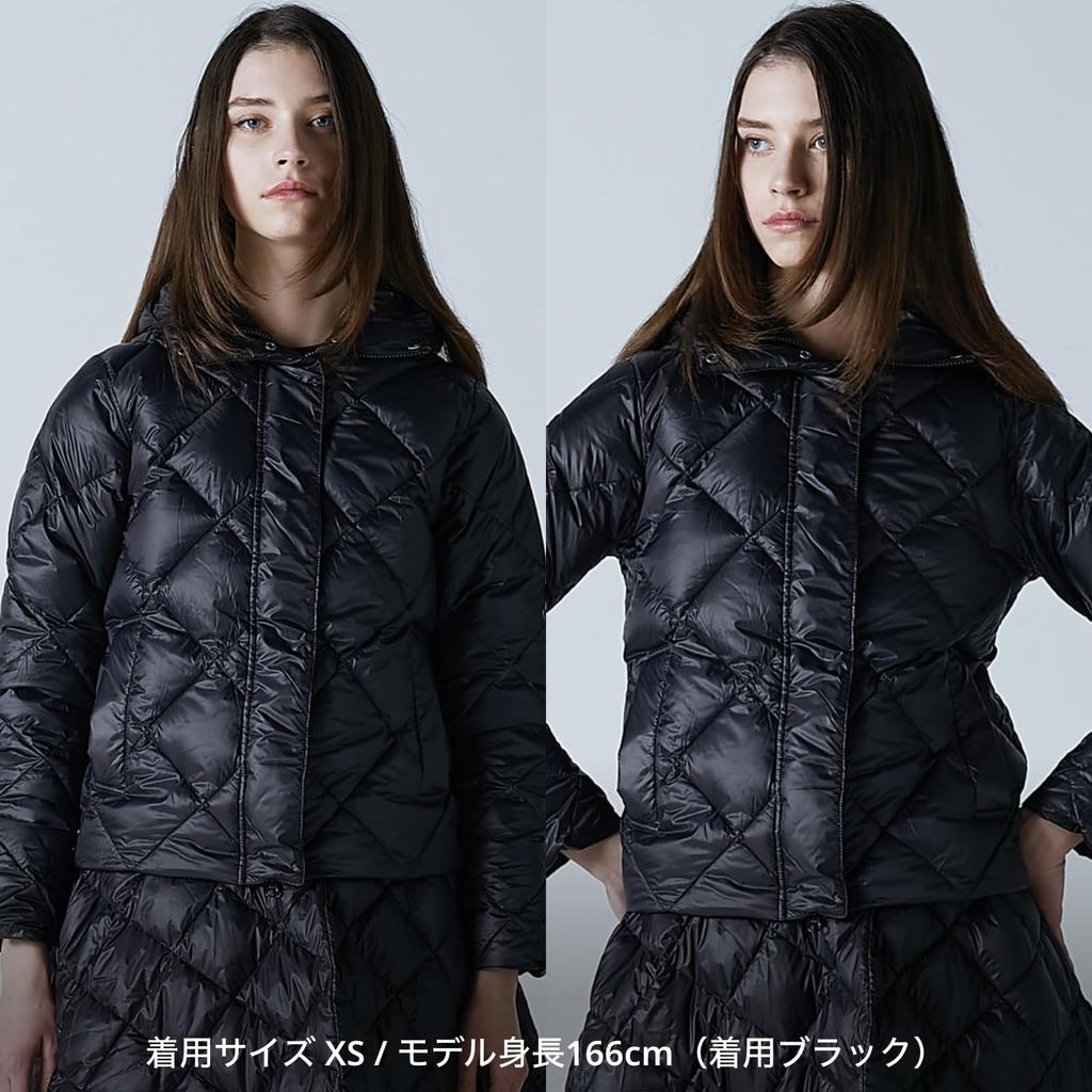 Taion Down Hoodie 106JKCI Charcoal