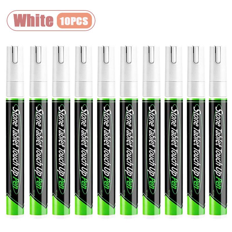 Tombstone Lettering Repair Paint Pen for Grave Marker Metal Stone High Heat Resistant Waterproof Fade Proof Outdoor Use