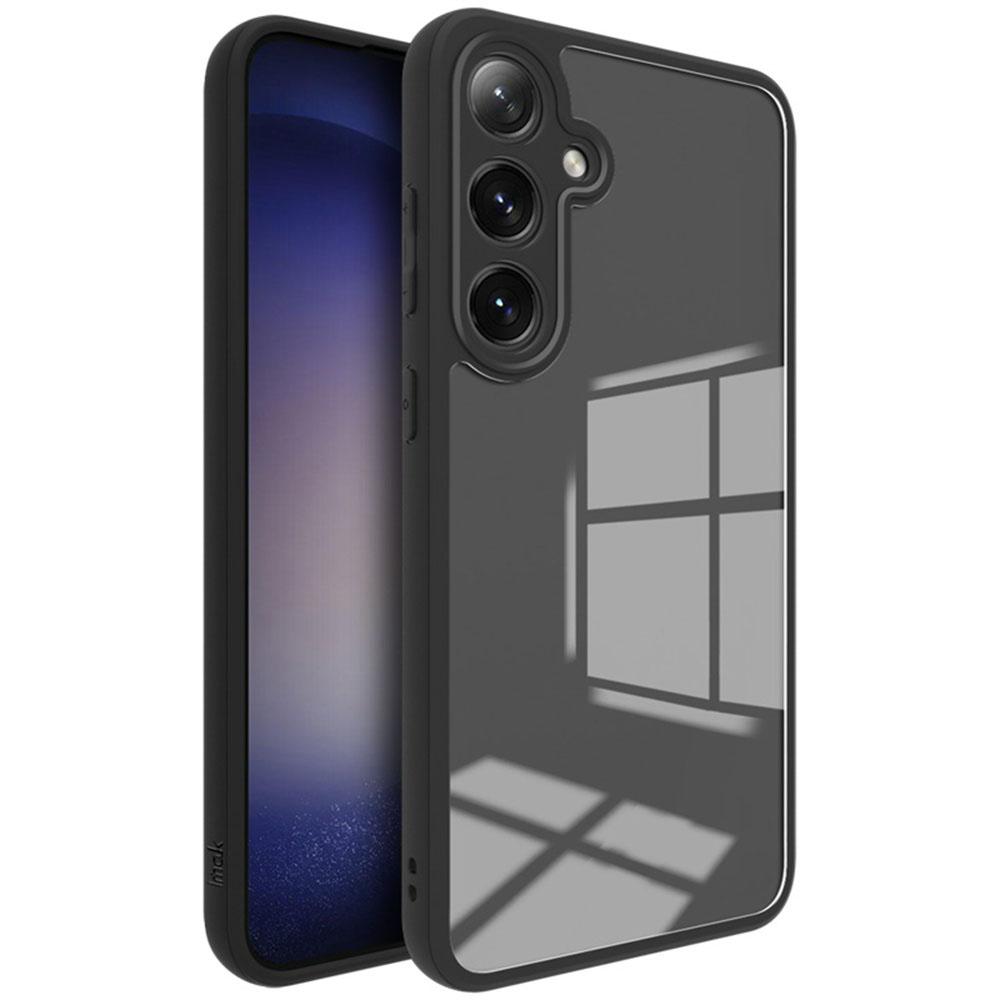 IMAK UX-9A Series for Samsung Galaxy S24 FE Clear Case TPU+PC Phone Cover Reinforced Corners