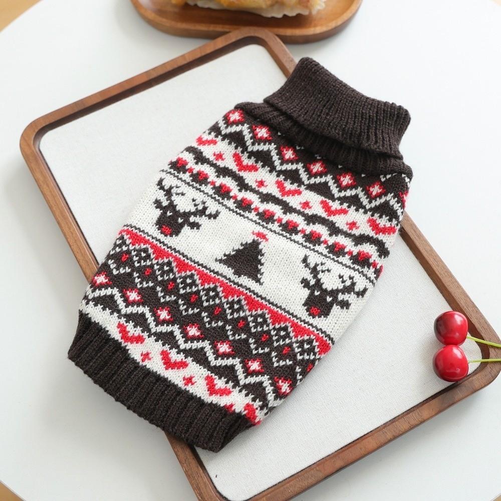 Pet Outfits Pet Sweater keep warm Knit Puppy Pullovers Cute Winter Dog Clothes  Dog