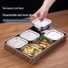 Stainless Steel Food Sample Box Set
