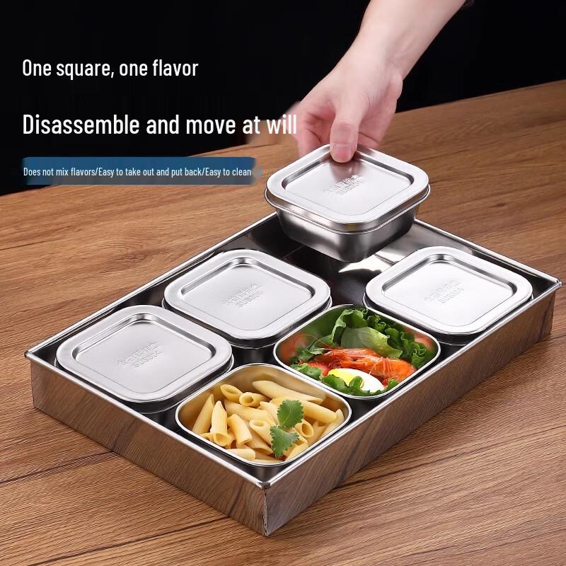 Stainless Steel Food Sample Box Set