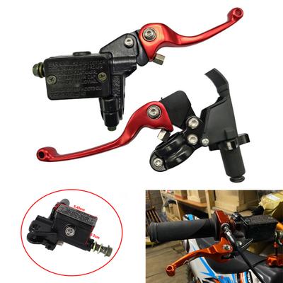 1 Pair Clutch Brake Handle Lever Motocross Brake Clutch Levers Handle Motorcycle Accessory Universal Metal Clutch Lever