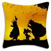Federe Cuscino Carine Asterix E O-Obelix Cartone Animato Divano Decorativo Casa Stampa Double-sided Peluche Corto Federa Cuscino Carina