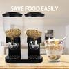 Sturdy Food Dispenser with Sealed Lids Designs for Dry Goods Storage Preservation
