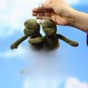 Adorable Long Legged Frog Plush Toy Keychain Perfect For Bags And Backpacks