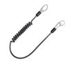 TOP Industrial (TOP) Extra Thick Safety Cord, Black, 3kg Weight Capacity, Compatible with Power Tools, SFC-610BK, Made In Japan