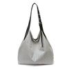 Women's Striped Tote Bag - Versatile, Lightweight, Large Capacity Handbag for Commuting and Shopping