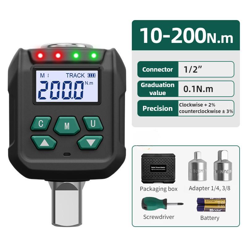 Portable Electronic Torque Meter High Precision Torque Wrench Torque Testing Instrument Digital Display Torque Tester