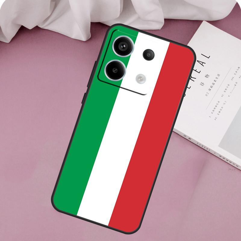 Italy Flag Case For Xiaomi Redmi Note 13 14 12 11 10 9 15 Pro Plus Redmi 15 14C 10C 12C 13C 15C Cover
