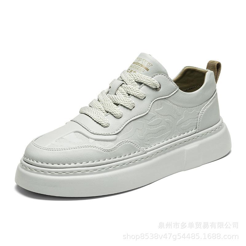 

Light luxury high-quality low-top thick-soled cushioning comfortable casual shoes outdoor street shooting white board shoes 39 светло-зеленый