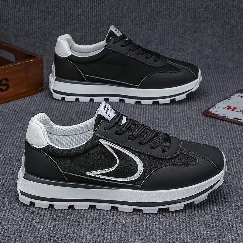Men's shoes sports shoes four seasons casual running non-slip and deodorant thick-soled Forrest Gump dad trendy shoes