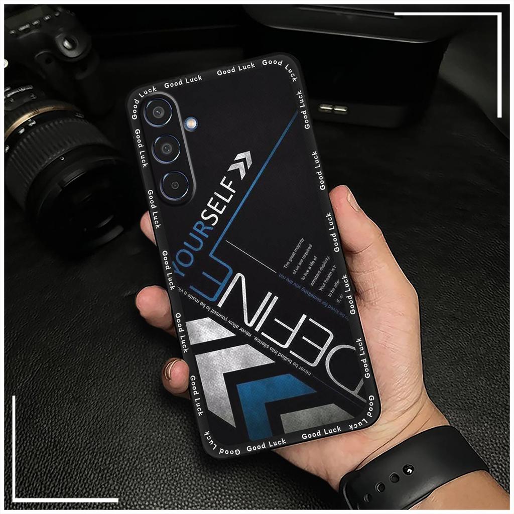 Custodia Protettiva alla Moda per Samsung Galaxy A36 5G/SM-A366B Antipolvere Antiurto Resistente allo Sporco Grafite TPU