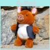 Cute Pig Realistic Animal Plush Toy Playroom Decor For Collectors Gifts And