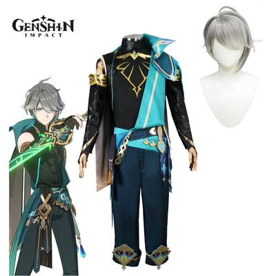 Al Haitham Cosplay Costume Game   AlHaitham Wig Uniform Halloween Alhaitham Outfits Carnival Role Play