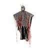 Glowing Skeleton Skull Outdoor Hanging Decoration for Halloween Party Scary Decoration Plastic Materials