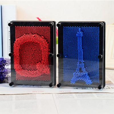 3D Pin Art Sensory Toy Novelty Clone Hand Model Needle Toy Plastic Fidget Palm Board for Home Desk Ornament Birthday Gift for Kids Adults