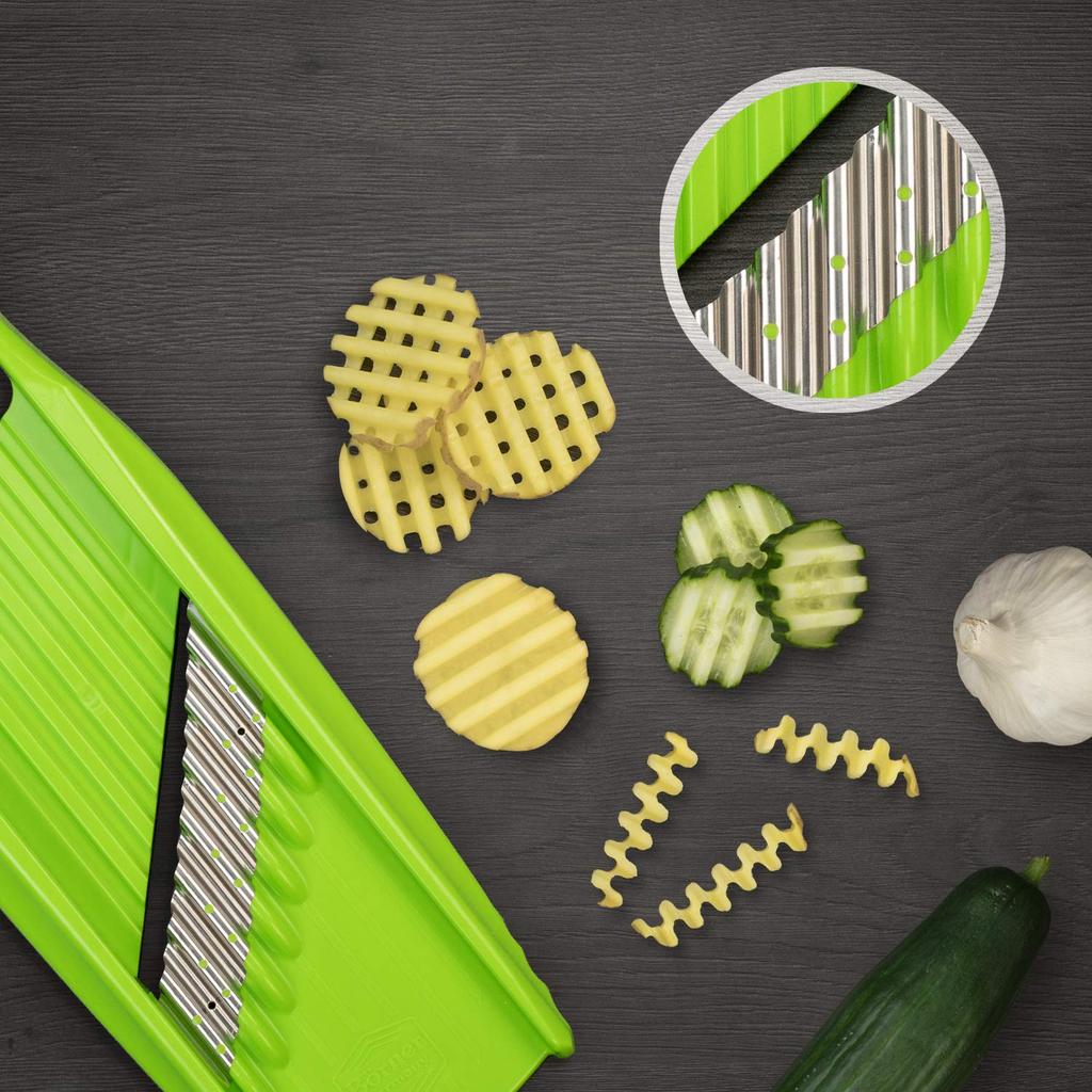 Borner PL Waffle Slicer XXL Directly Sold by the Official German (Green) - Manufacturer!