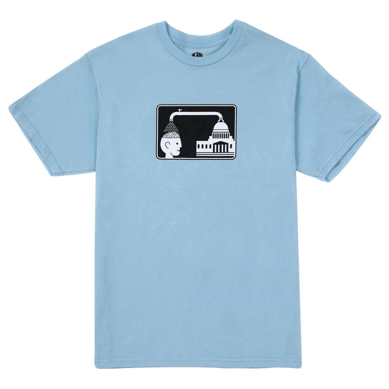 Alien Workshop Skateboards Shirt Brainwash Blue 4XL
