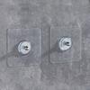 Sticky Wall Hooks 5 Pieces Removable Hanger Strong Adhesive Hooks Wall Storage For Bathroom Shower Kitchen Living Room Home
