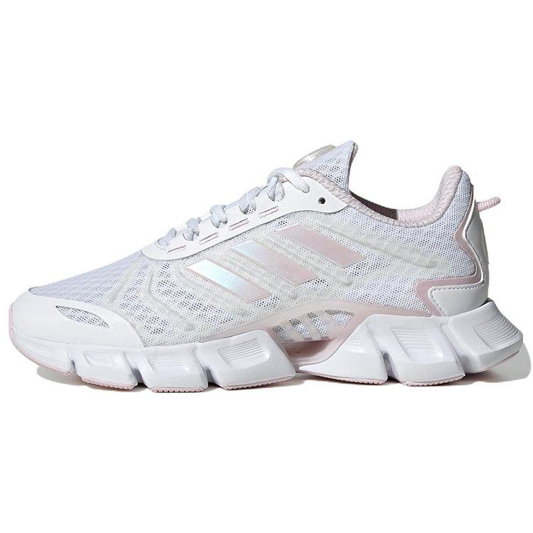 Adidas Climacool Comfortable Fabric Slip-Resistant Wear-Resistant Breathable Lightweight Low-Top Casual Running Shoes Women Sneakers Pink White HP7718