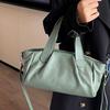 Women's Top Grain Leather Tote Bag - European & American Fashi Shoulder Handbag, Practical Soft Tote for Work & Daily Commute