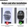 BAAM1 2025 Hot Car Door Mute Damping Cushion Silicone Door Lock Buckle Door Protective Cover For BMW X1 X3 X4 X5 M F15 X6 F16 G30 7 Se