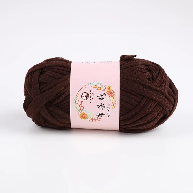 T Shirt Bulky Yarn for Hand Knitting Carpet Knitting Trap Crochet DIY Bag Purse Blanket Soft Thick Cloth Trapillo Yarn