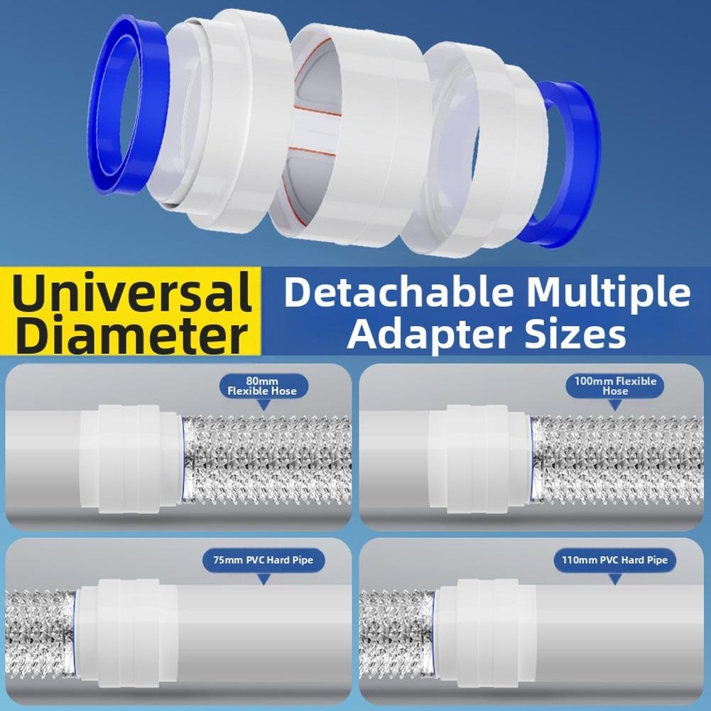 

Для труб диаметром от 75 мм до 110 мм Ванная комната Обратный клапан 13x13 см Адаптируемая установка Для ванных комнат Автоматический вытяжной вентилятор China Mainland