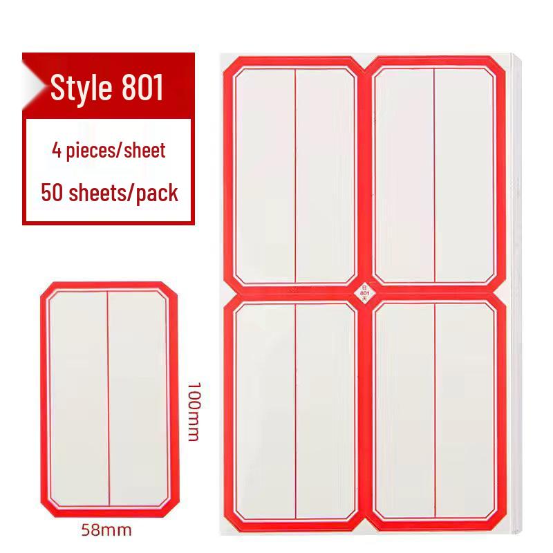 Self-Adhesive Journal Stickers & Handwritten Labels