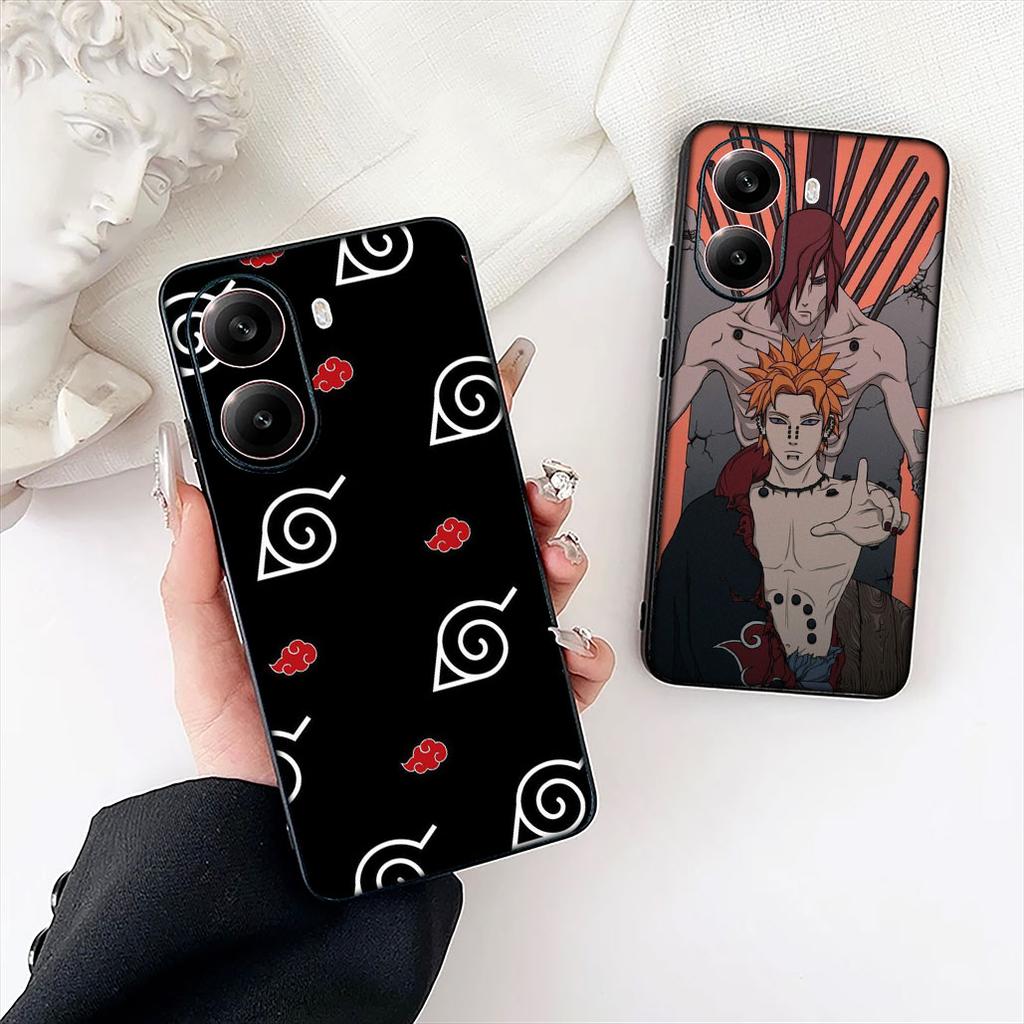 konan Pain Narutos Akatsuki Phone Cover for Xiaomi Poco C85 C65 C75 X7 X6 M6 M8 F7 F8 Ultra F6 Pro 4G 5G Protective Case