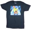 SpongeBob Squarepants Adult New T-Shirt - Singing In Uniform Bob
