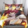 Cartoon Fairy Tail Duvet Cover Pillowcase Bedding Set Adult Boy Girl Bedroom Decoration Children Single Double Large Size
