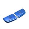 2Pcs Car Electronic Handbrake Hand Brake Button Sticker Cover Trim Accessories