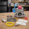 For Carburetor Replacement Kit for Jonsered 128 Series for Trimmers and 2009 2010 2011 BC2126 CC2126 CC2128 GC2128 GT2128 Models
