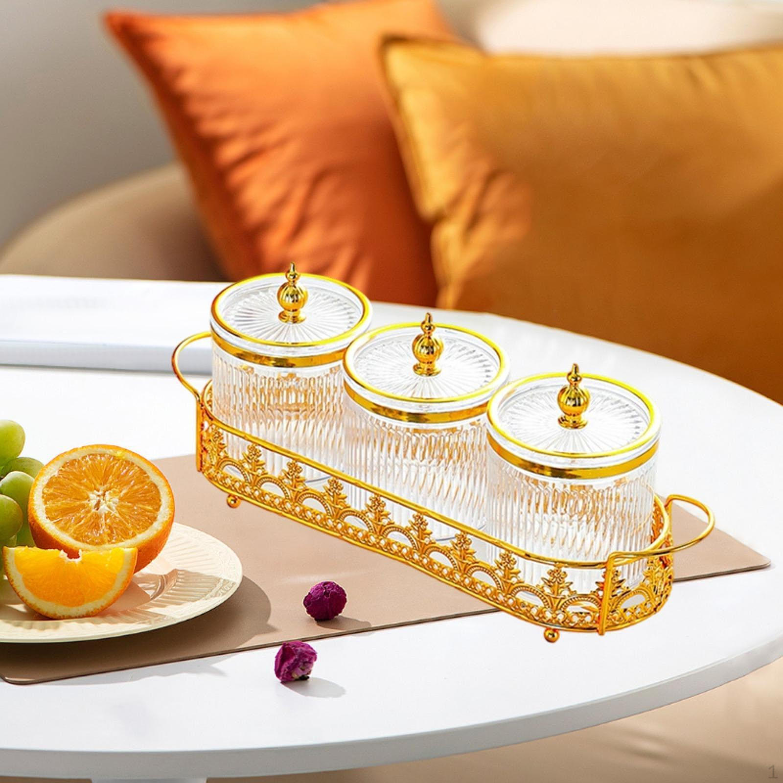 

Тарелка с сухофруктами, закуска, хранение продуктов, конфеты, орехи, блюдо с крышкой, разделенные сервировочные тарелки для 3 grid чистый