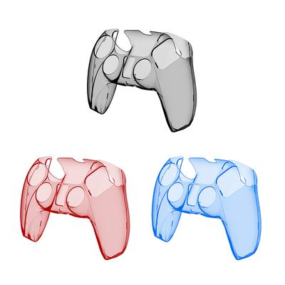 Controller Shell Cover Transparent Crystal Body Protector Gaming Accessories Controller Shell Skin for Sony Switch Console