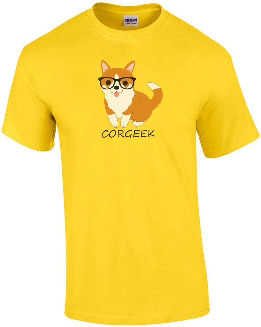 Corgeek - Corgi / Pembroke Welsh Corgi T-shirt L