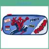 Spider Man Kids Pencil Case With Spacious Compartments Polyester Fabric For School And Home Use