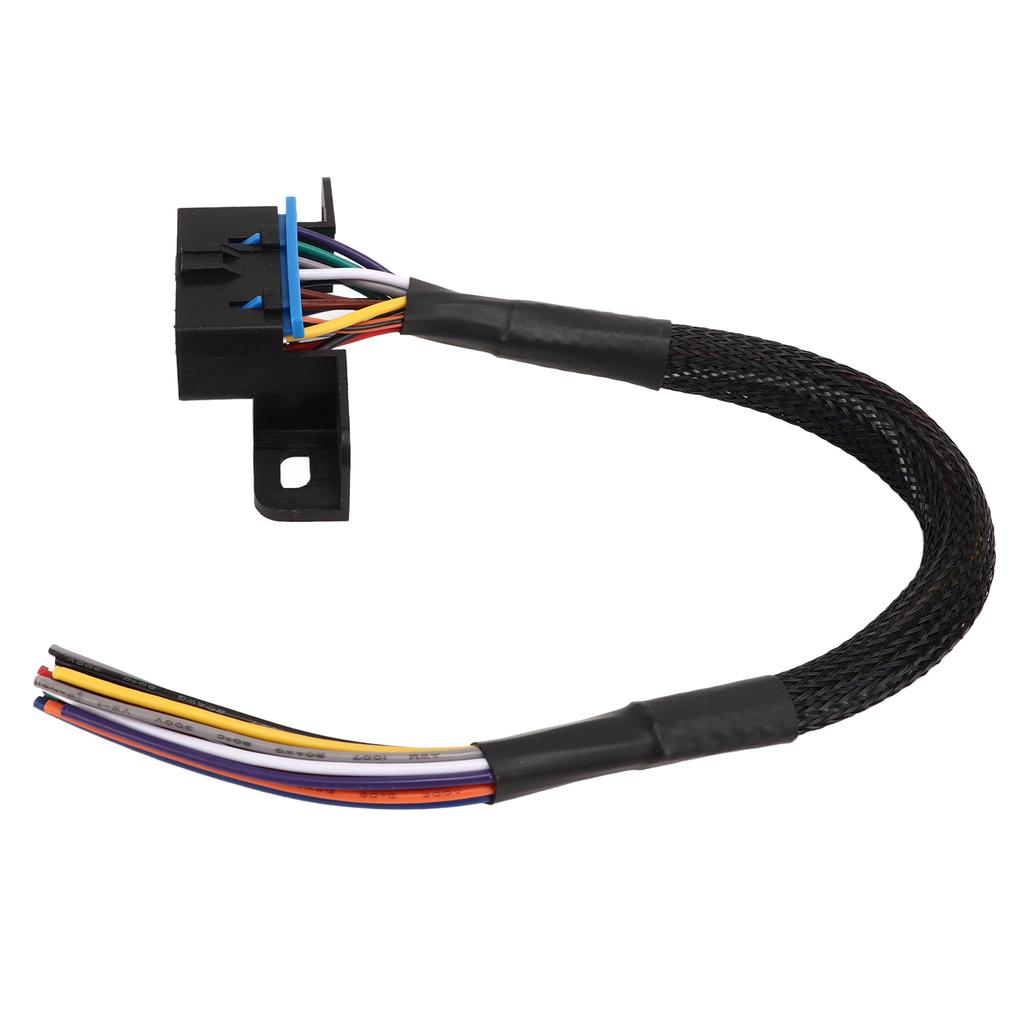 OBD2 Female to Open Cable 16PIN Durable Rugged Wear Resistant Dash Port Pigtail Fixed Wire Harness
