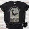 Camisetas com Citações de "Moby Dick", Camisas com Padrão Retro de Baleia Assassina, Camisetas com Arte de Animal