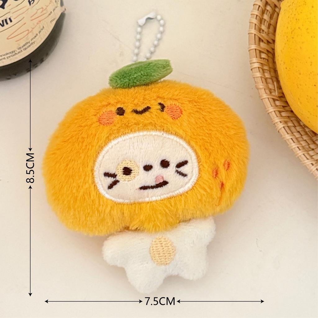 Mielas galvos juostos kačiuko figūrėlės pakabukas kuprinei, raktų pakabuko dekoracija, mergaitės kuprinės raktų pakabukas, poros mažas lėlės aksesuaras