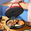 Electric Griddle with Double-Sided Heating: Extra Deep Grill, Barbecue Pot, Baking Pan, and Pancake Maker for Home Use