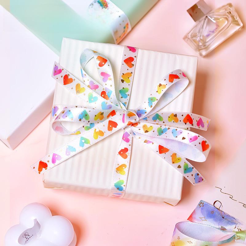 Ruban d'impression Série Arc-en-ciel YAMA pour l'emballage cadeau de la Fête des enfants