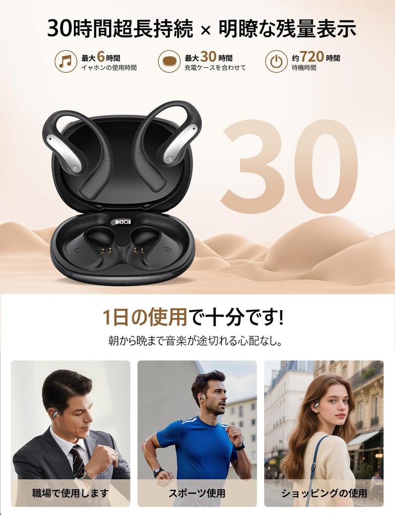 Bluetooth Wireless in Sound Quality and a New Dimension in Thinnest Charging Case with LED Battery Level 6g Japanese Instant Automatic Stable AI Call