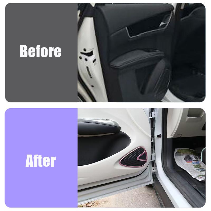 For BYD Dolphin 2024 Door horn decorative frame Multiple colors Automotive interior modification
