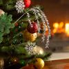 Christmas Picks Glitter Branches Decorations Christmas Picks For Crafts For Indoor Holiday Winter Fall Mantle Outdoor Fireplace